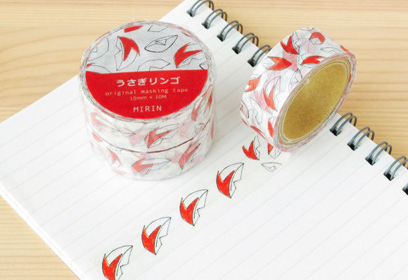 うさぎリンゴ（マスキングテープ）